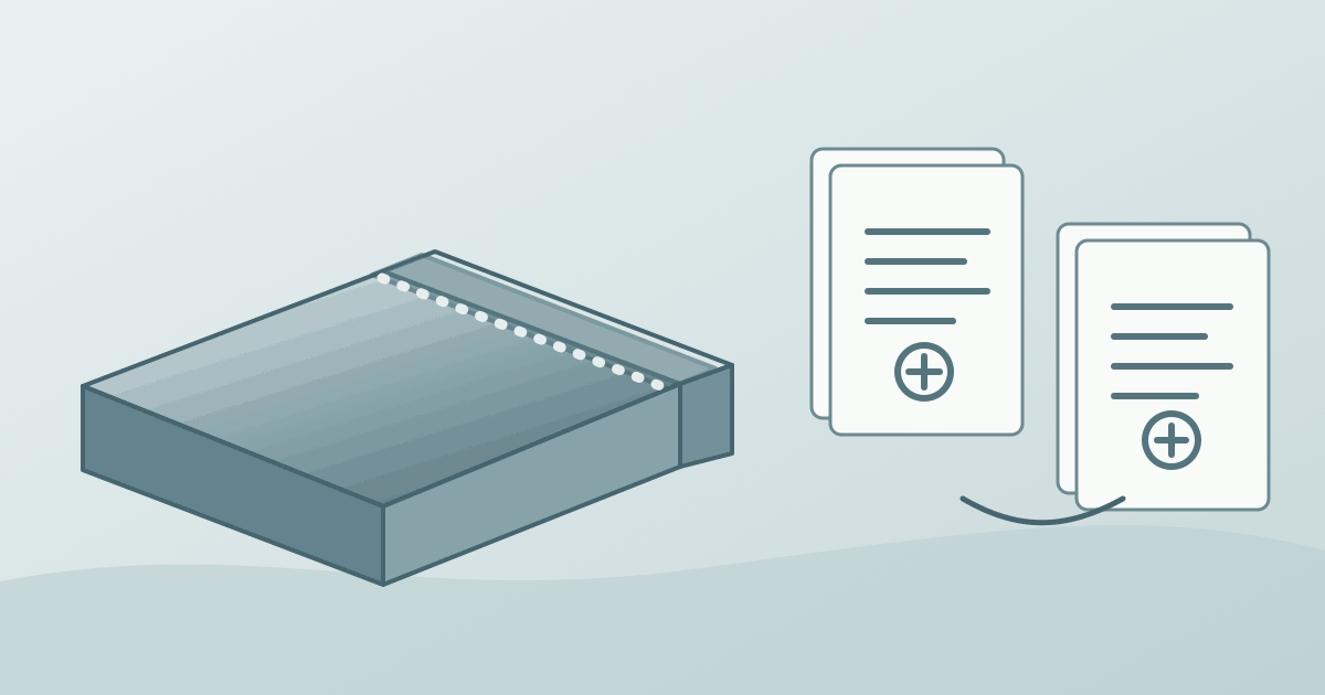 Steel plates and a welded joint beside separate material and fabrication records.
